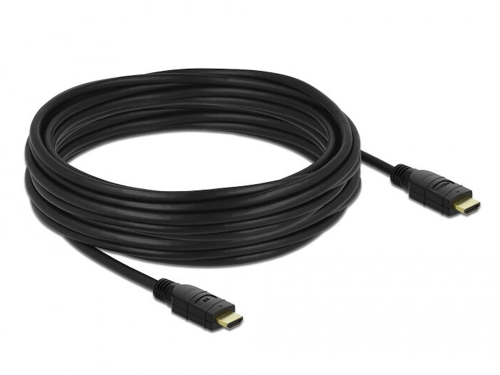 DeLOCK 85284 HDMI-kabel 10 m HDMI Type A (Standard) Sort