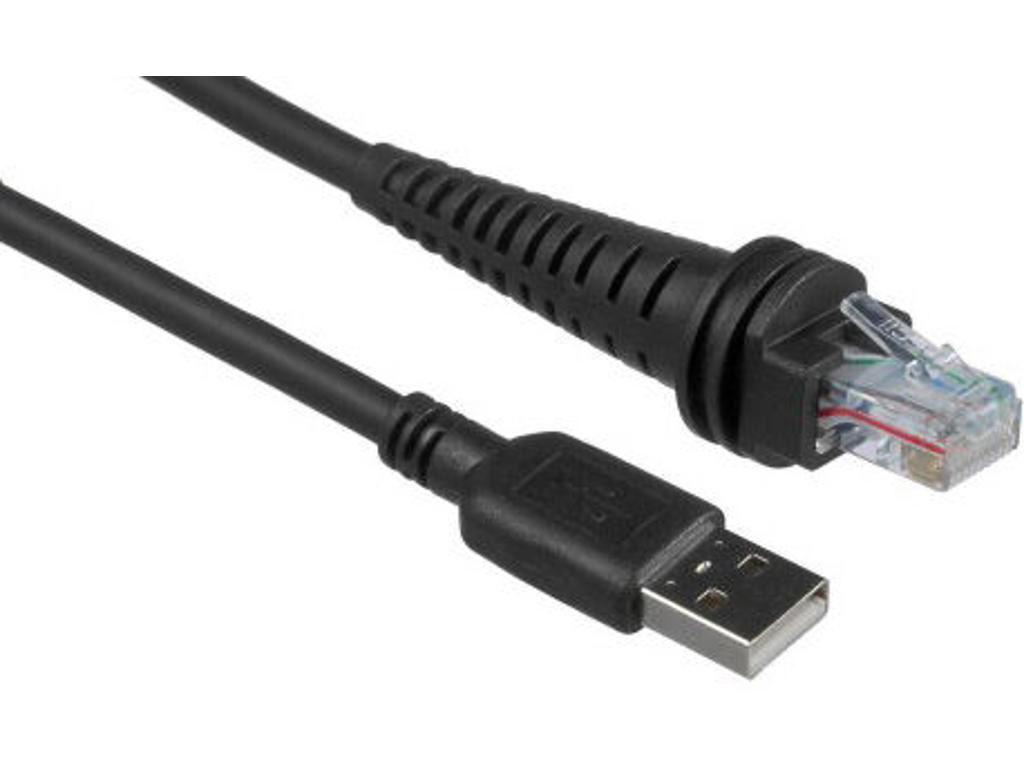 Honeywell CBL-500-300-S00-03 serielkabel Sort 3 m USB2.0-A RJ-45