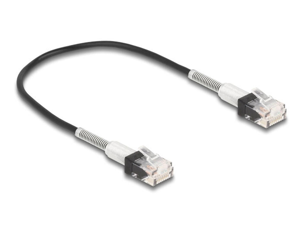 DeLOCK 80387 netværkskabel Sort Cat6a U/UTP (UTP)