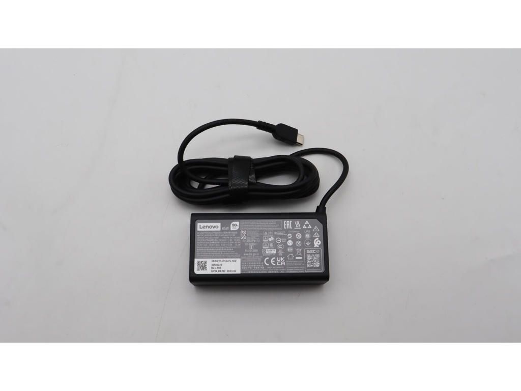 Lenovo 5A11J62092 strømadapter og vekselret Indendørs 65 W Sort