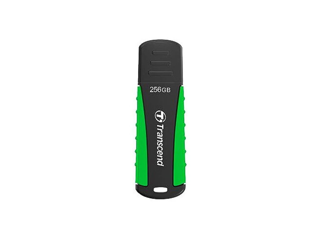 Transcend JetFlash 810 USB-nøgle 256 GB USB Type-A 3.2 Gen 1 (3.1 Gen 1) Sort, Grøn