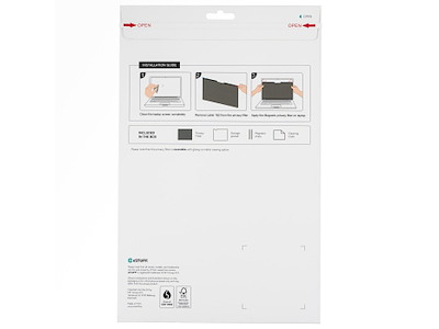 eSTUFF GLBM13297206 antirefleks skærm 35 cm (13.8") Laptop Rammeløst display privatlivsfilter