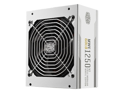 Cooler Master MWE Gold 1250 V2 ATX 3.1 White Edition enhed til strømforsyning 1250 W 24-pin ATX Hvid