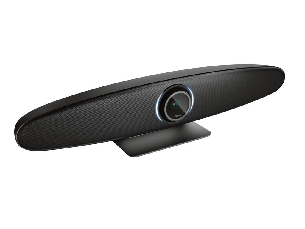 Trust Iris webcam 3840 x 2160 pixel USB 3.2 Gen 1 (3.1 Gen 1) Sort