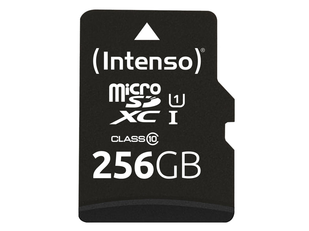 Intenso microSD Karte UHS-I Premium 256 GB Klasse 10
