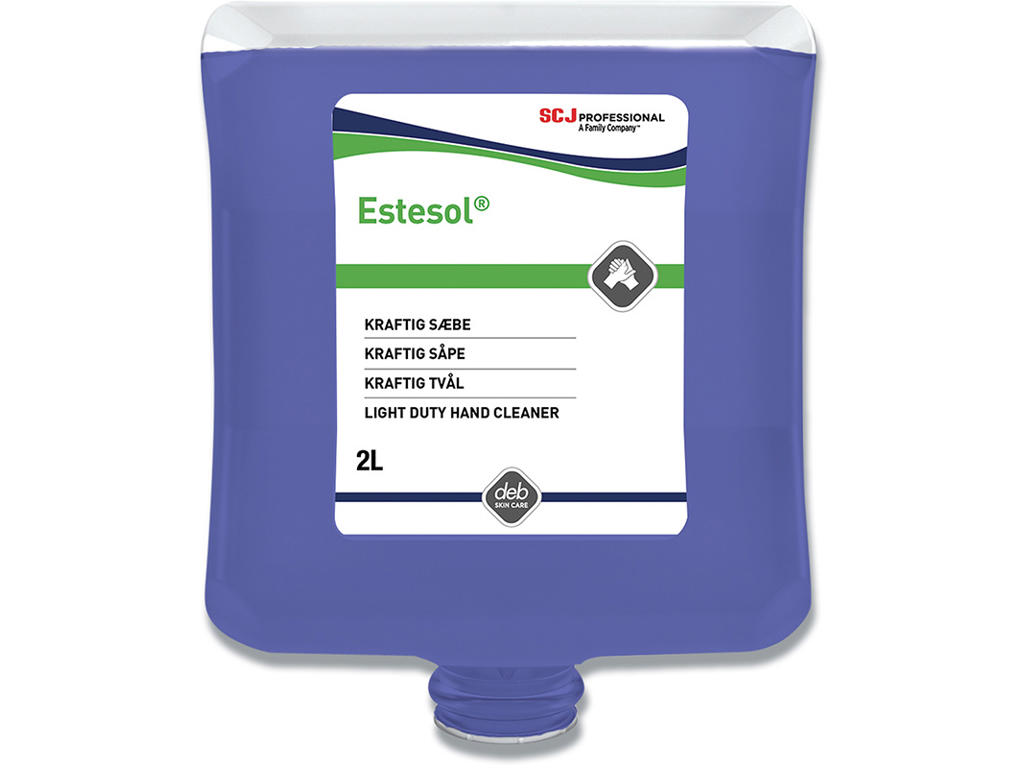 Håndsæbe, Flydende, Refill, 2000 ml, SCJ Professional Estesol