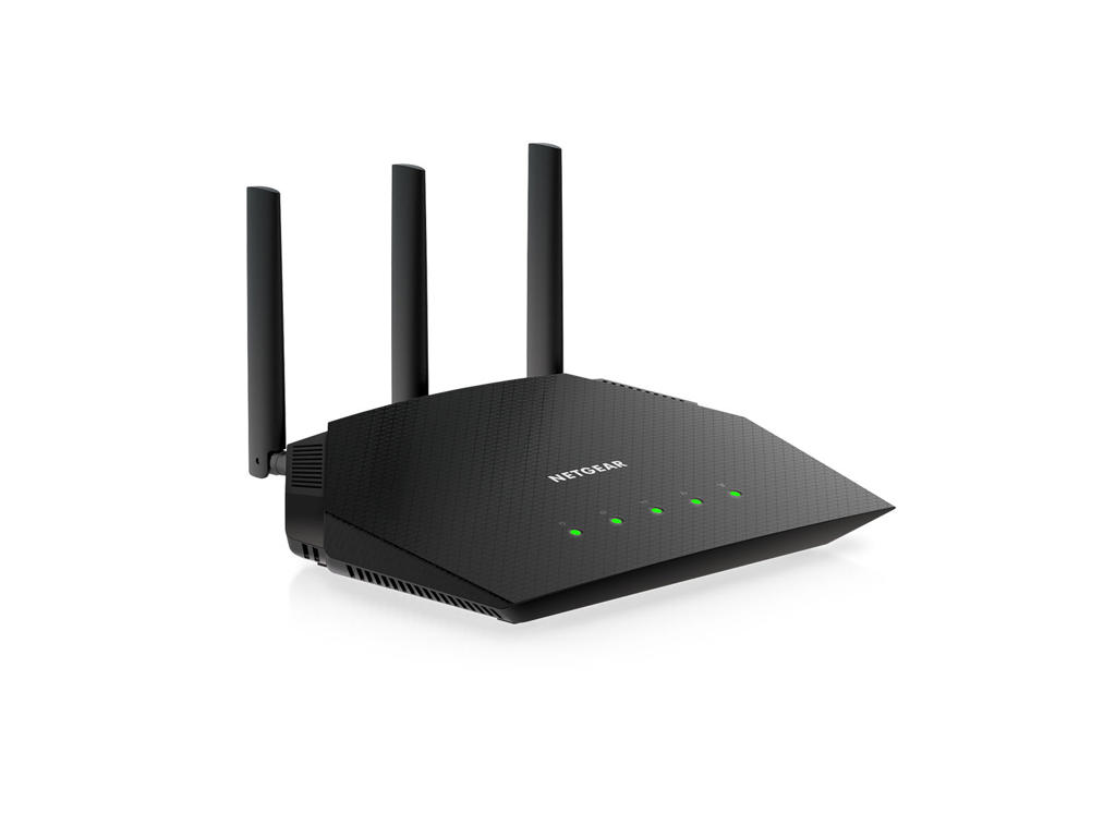 NETGEAR Nighthawk 4-Stream AX1800 WiFi 6 Router (RAX10) trådløs router Gigabit Ethernet Dual-band (2,4 GHz / 5 GHz) Sort