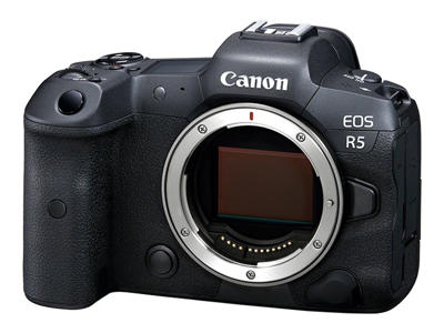 Canon EOS R5 MILC krop 45 MP CMOS 8192 x 5464 pixel Sort