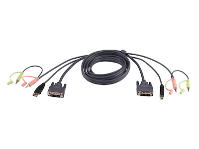 ATEN 2L-7D03UI KVM-kabel Sort 3 m