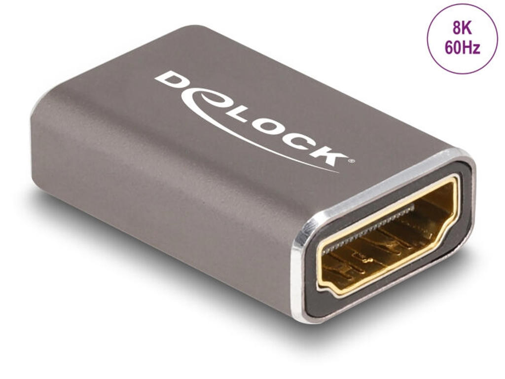 DeLOCK 60078 kabel kønsskifter HDMI Grå