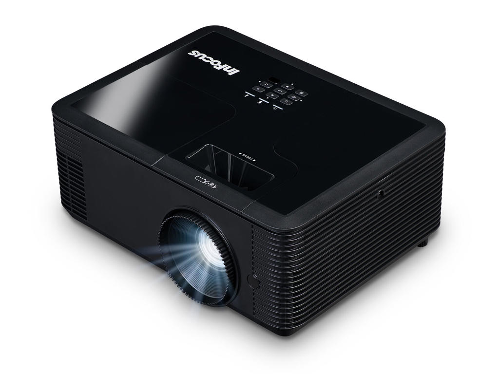 InFocus IN136 WXGA Standard-kast projektor 4000 ANSI lumens DLP WXGA (1280x800) 3D Sort
