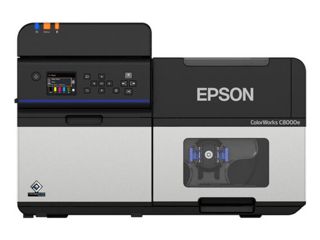 Epson ColorWorks C8000e (BK) etiketprinter Inkjet Farve 600 x 1200 dpi 300 mm/sek. Kabel & trådløs Ethernet LAN