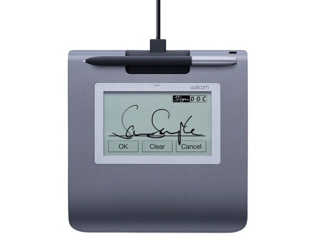 Wacom STU-430 Signature pad tegneplade Sort, Grå 2540 lpi 96 x 60 mm USB