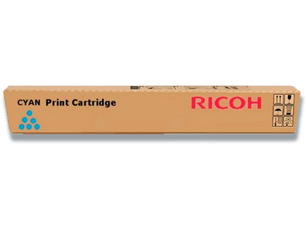 Toner, MPC, Cyan-blå, 15.000 sider, Ricoh NRG
