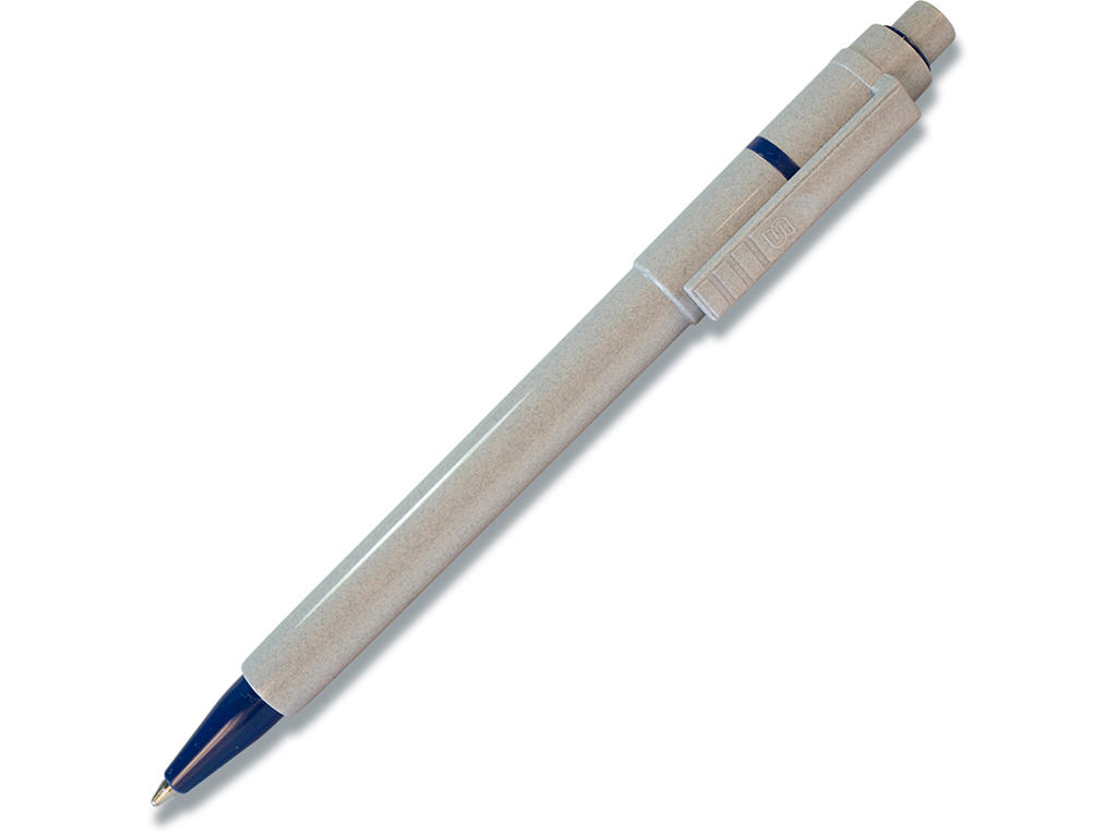 Kuglepen, Medium, Blå, 1 stk, Baron 