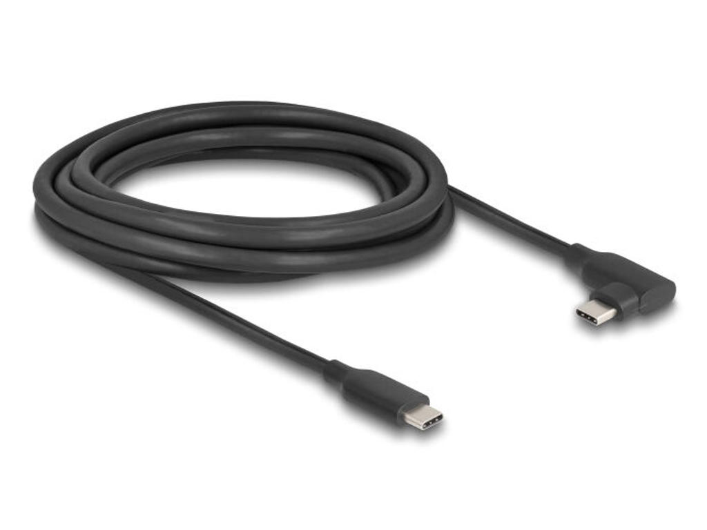 DeLOCK 81195 USB-kabel USB 3.2 Gen 2 (3.1 Gen 2) 3 m USB C Sort