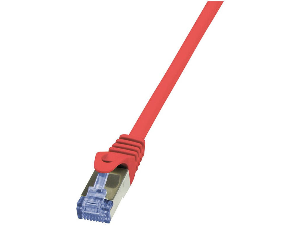 LogiLink Cat6a S/FTP, 10m netværkskabel Rød S/FTP (S-STP)