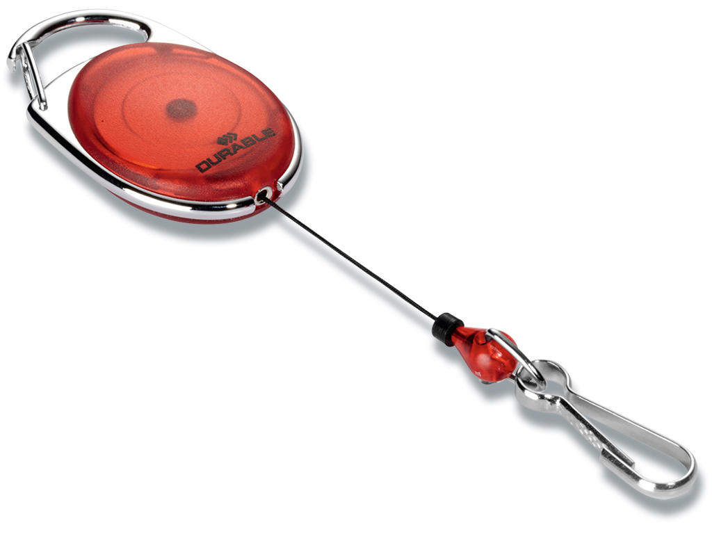 Yoyosnor, Til kort: Karabinhage, Til bærer: Karabinhage, 1 stk, Durable STYLE 