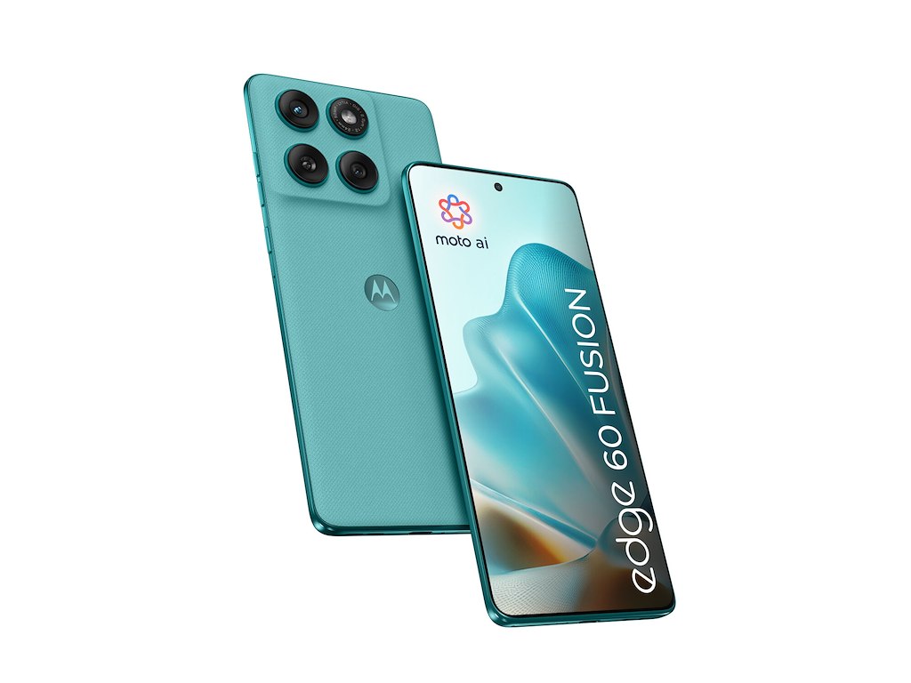 Motorola edge 60 fusion 16,9 cm (6.67") Dual SIM Android 15 5G USB Type-C 8 GB 256 GB 5200 mAh Turkis