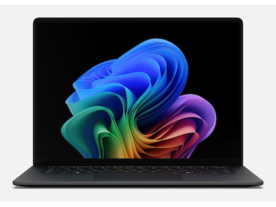 Microsoft Surface Laptop 8 15" Copilot+ PC Snapdragon 38,1 cm (15") Berøringsskærm 32 GB LPDDR5x-SDRAM 1 TB SSD Wi-Fi 7 (802.11be) Windows 11 Pro Sort