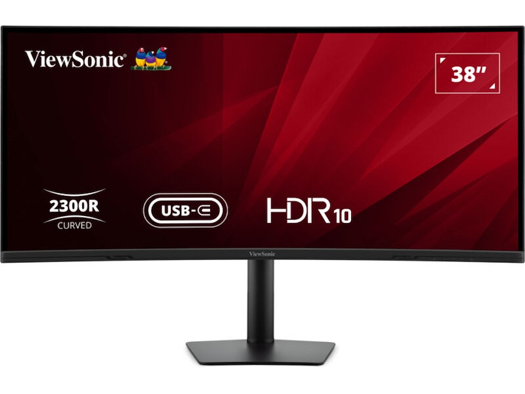 Viewsonic VA3820C computerskærm 96,5 cm (38") 3840 x 1600 pixel Wide Quad HD+ LED Sort