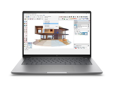 HP ZBook 8 G1i Intel Core Ultra 7 255H Mobil workstation 35,6 cm (14") WUXGA 32 GB DDR5-SDRAM 512 GB SSD NVIDIA RTX 500 Ada Wi-Fi 7 (802.11be) Windows 11 Pro AI Workstation, AI PC Sølv