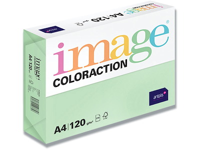 Kopipapir, Forest Pastel Green, Farvenr MG28, A4, Image ColorAction 120 g/m² 