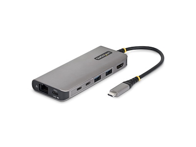 StarTech.com 315B-USBC-MULTIPORT dockingstation Ledningsført USB 3.2 Gen 1 (3.1 Gen 1) Type-C Grå