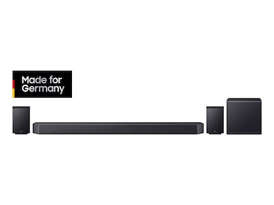 Samsung Q-series HW-Q995GF Titanium, Sort 11.1.4 kanaler