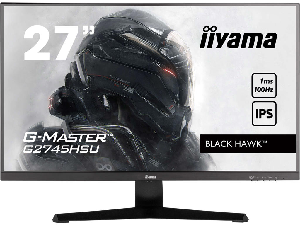 iiyama G-MASTER G2745HSU-B2 LED display 68,6 cm (27") 1920 x 1080 pixel Fuld HD Sort