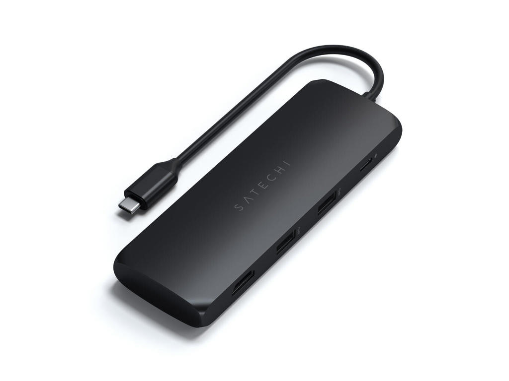 Satechi ST-UCHSEK dockingstation Ledningsført USB 3.2 Gen 2 (3.1 Gen 2) Type-A Sort