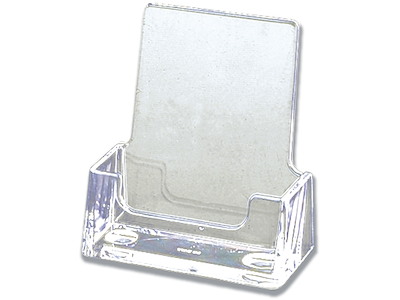 DSI Visitkortholder, vertikal, transparent, Model 1211