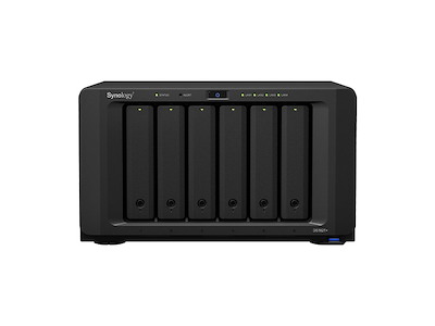 Synology DiskStation DS1621+ NAS Desktop Ryzen Embedded V1500B 4 GB DDR4 48 TB HDD DiskStation Manager Sort