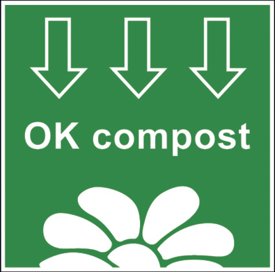 OK Compost - 100% bionedbrydelig