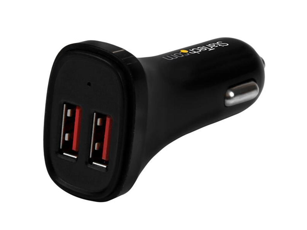 StarTech.com USB2PCARBKS oplader til mobil enhed Universel Sort Cigartænder Automatisk