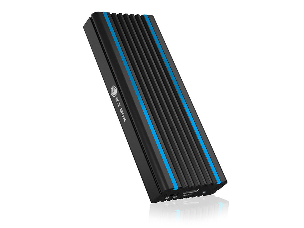 ICY BOX IB-1824ML-C31 SSD kabinet Sort M.2